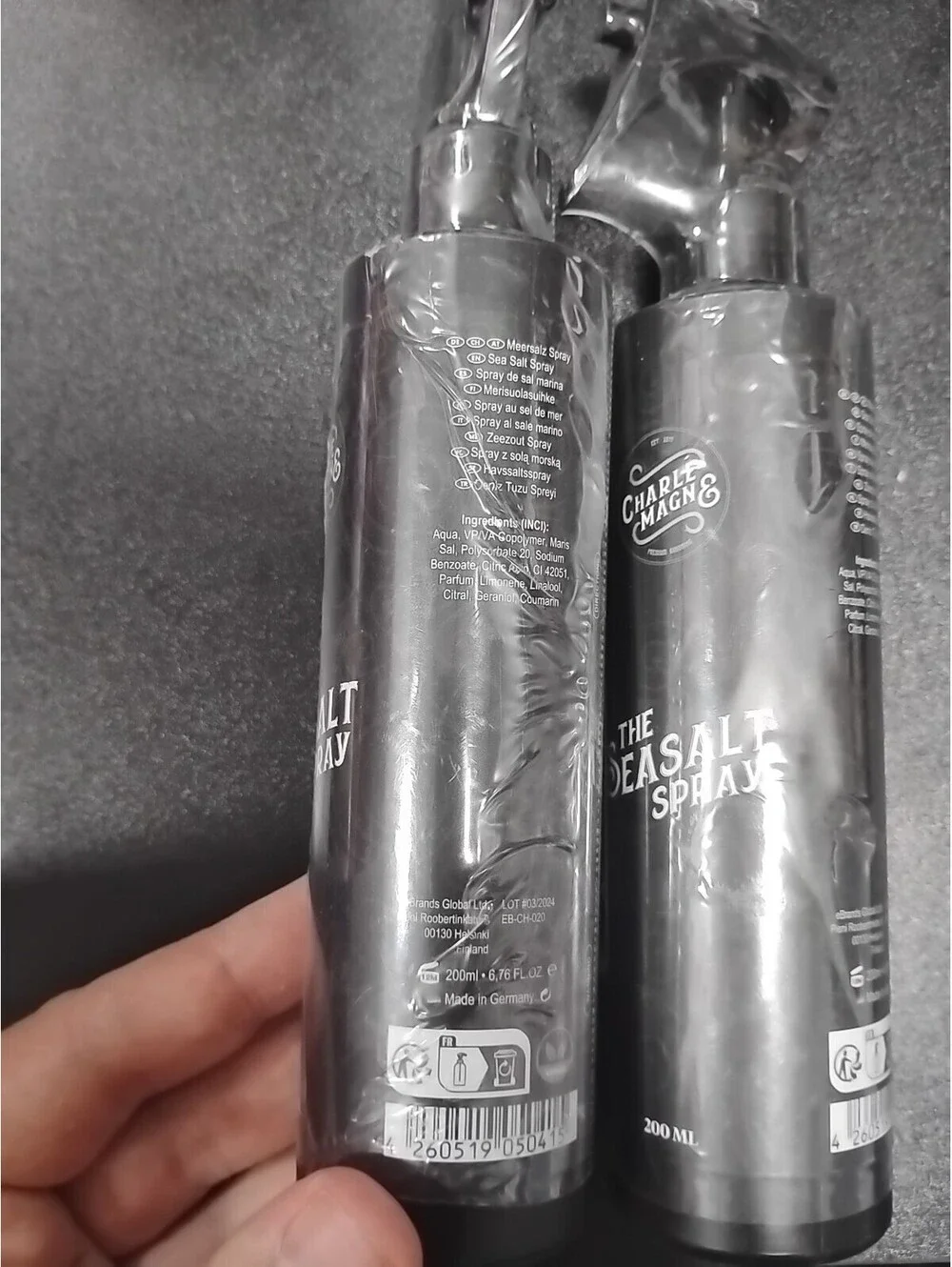 2 Pack / Sea Salt Spray for Men - Salt Water Texture & Volum